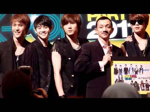 [FANCAM]110113 Beast 비스트 @Malaysia Press Conference