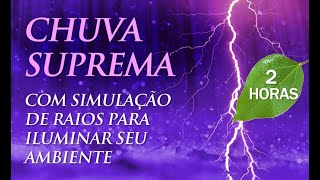 2024 - Som de CHUVA SUPREMA - Música para Dormir e Relaxar (2h00)