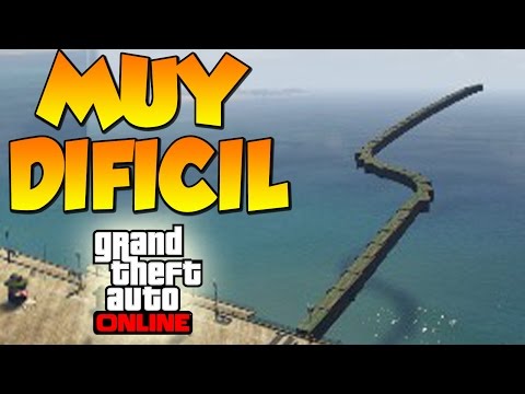 VERY HARD! BENT MEGA RAMP!! - GTA 5 Online Gameplay Funny Moments