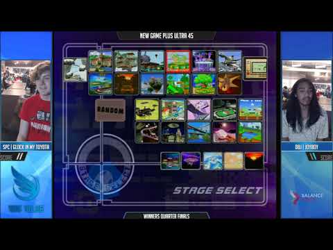 NGPU 45 SSBM - glock in my toyota (Mr. Game & Watch) vs. DBJ | Joyboy (Fox) - Melee WQF