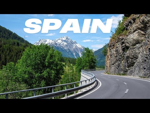 🇪🇸 Driving In Spain | Spectacular Road Trip in Monistrol De Montserrat Barcelona