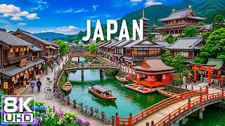 Japan 8K UHD 🇯🇵 | Mount Fuji, Cherry Blossoms, Kyoto Temples & Stunning Japanese Landscapes