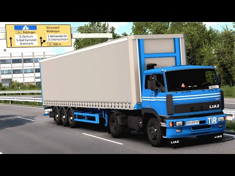 ETS2 Open Beta 1.47 LIAZ 18.29 TB Mannheim - Stuttgart