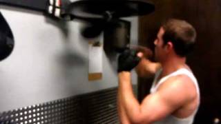 Me on the speed bag