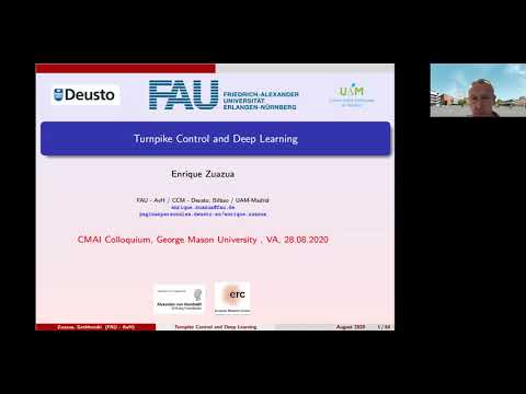 CMAI Colloqium Fall 2020 - Lecture by Enrique Zuazua
