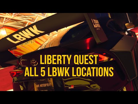 The Crew MOTORFEST | Liberty Quest - All 5 LBWK Collectables Locations [PS5/4K]