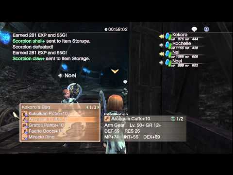 Axe Class Tutorial (1) in Miner Problem II White Knight Chronicles WKC