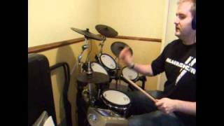 TD9-KX Drum Cover - Scarred - Combichrist