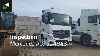 Mercedes-Benz Actros 1843 4X2 StreamSpace Retarder PTO ADR truck tractor for sale - Image 4 | Autoline ZW Mercedes-Benz Actros 1843 4X2 StreamSpace Retarder PTO ADR truck tractor | Image 4 - Autoline