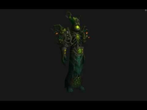Druid Tier 15 Armor - Tier 15 set (green version)