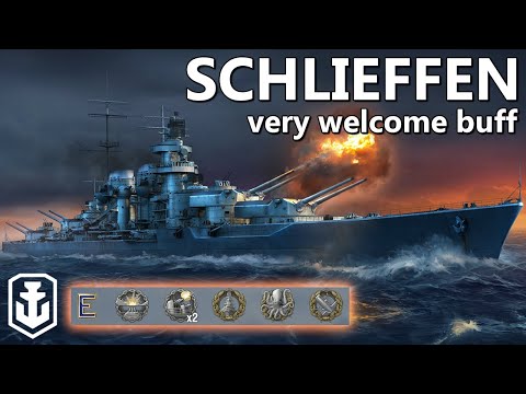 Schlieffen Is So Much Better In Update 14.8 (World of Warships)