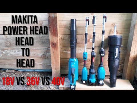 Makita DUX18Z Akumuliatorinis Multi sistemos variklis, BL-motor, 2-grečiai, 3,9kg, Be akumuliatorių ir kroviklio! video