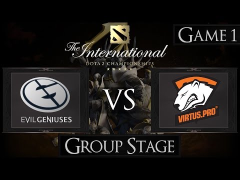 Dota 2 The International 2015 Evil Geniuses vs Virtus.Pro