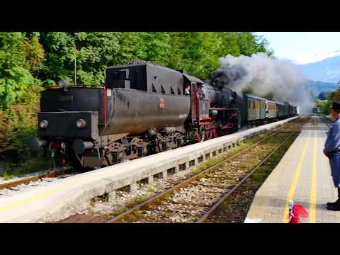 Old steam train in Slovenia | #govisitslovenia