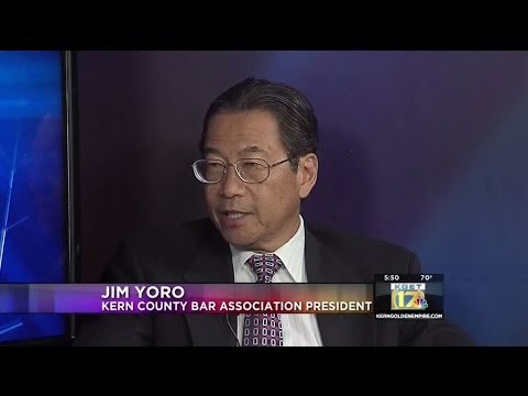 Kern County Bar president James Yoro, of Chain Cohn Clark, discusses ‘Law Day at the Mall’ Screenshot