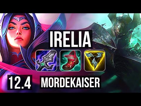 IRELIA vs MORDE (TOP) | Rank 5 Irelia, 8 solo kills, 68% winrate | NA Challenger | 12.4