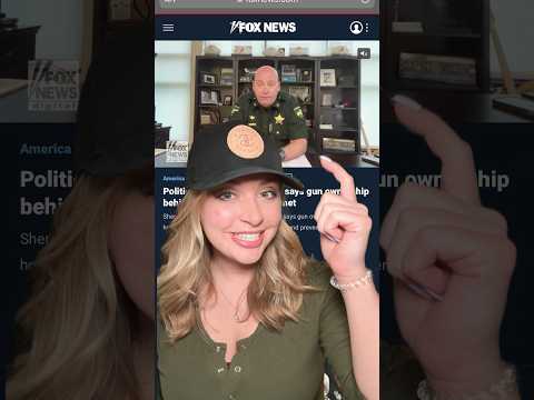 Sheriff Says Gun Owners Deter...What?!?  #2ndamendment #guncontrol #shortsvideo #shortsfeed #shorts Thumbnail