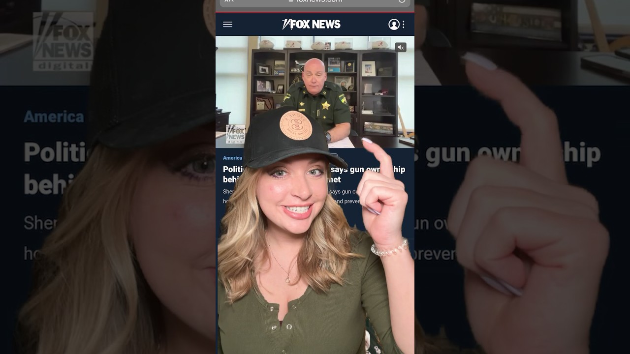 Sheriff Says Gun Owners Deter...What?!?  #2ndamendment #guncontrol #shortsvideo #shortsfeed #shorts