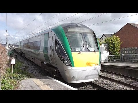 IE 22000 Class ICR Train number 22348 - Malahide Station, Dublin