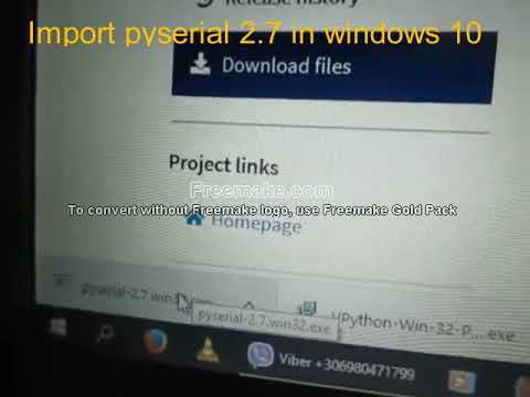 Install Pyserial And Vpython On Python 2 Part 2