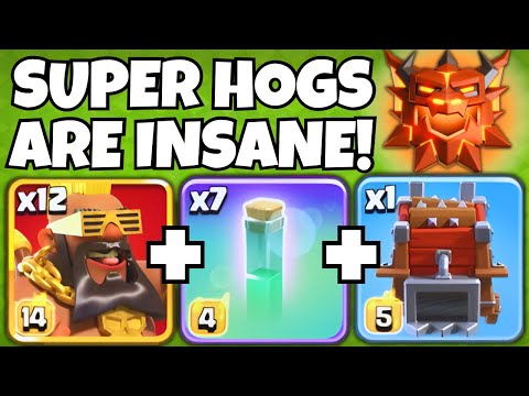 How I use Super Hog Riders in the TOP 1k! 📝 