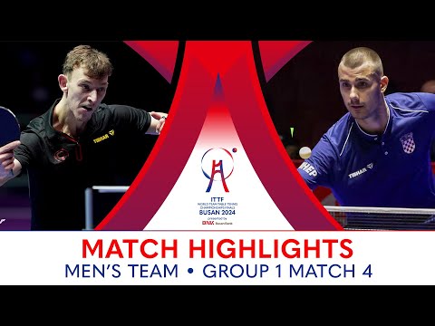 Tomislav pucar (CRO) vs Adrien Rasenfosse (BEL) | MT G1 - Match 4 | #ITTFWorlds2024