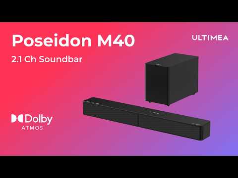 фото звуковая панель ultimea poseidon m40 0