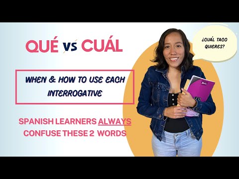 Qué vs Cuál en español: cómo y cuándo usarlos