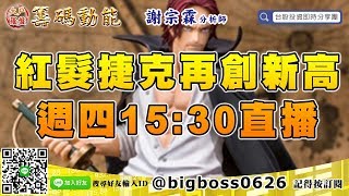 【大戶羅盤籌碼動能】 #謝宗霖1003，紅髮捷克再創新高 週四15:30直播 (圖)