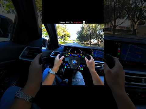 bmw shift to m mode 💀‼️ #bmw #trendserex