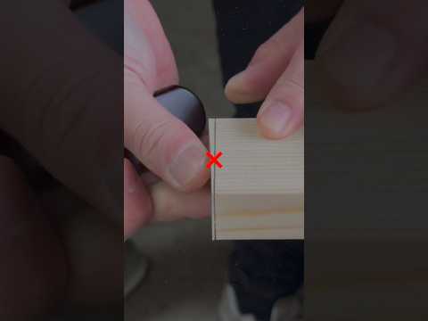 How to Cut Straight #shorts #woodworking #diy