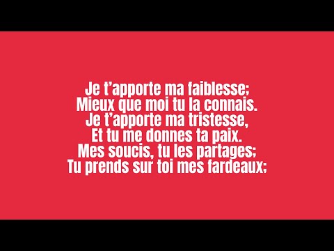 Me voici devant ta face_ voix-Hymnes et louanges # 278