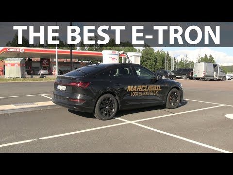 Audi e-tron 50 sportback range test video