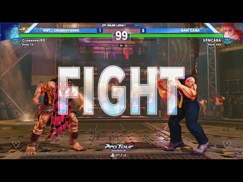 SFV: GAM CABA vs MGT_ CROSSOVERRD - CPTO Latin America 1 Top 8 - CPT 2017