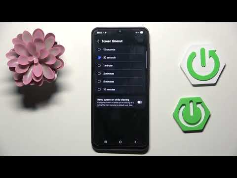 SAMSUNG Galaxy A26 5G – Bildschirm-Timeout einstellen