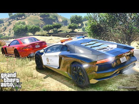 GTA 5 MODS LSPDFR 805 - SUPERCAR PATROL!!! (GTA 5 REAL LIFE PC MOD)