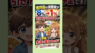 🎪『節約円太郎劇場』  #22  食料品「消費税1％時代」へ！国民の生活はどう変わるのか？　#消費税 #資産形成 #自己投資