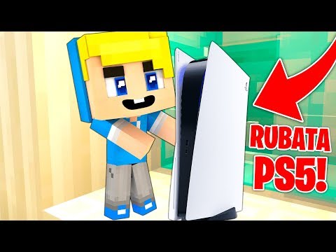 MIO FIGLIO RUBA LA *NUOVA PS5* IN NEGOZIO!! - Famiglia su Minecraft #121