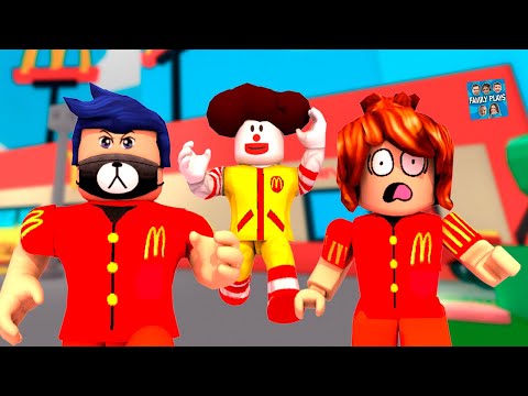 Escape McDonald's in Roblox