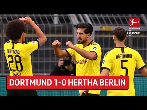 Borussia Dortmund vs. Hertha Berlin (1-0) | Bundesliga highlights