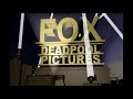 Fox Deadpool Pictures Logo By Vikas Devarakonda