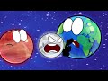 Sun Doesn T Like Jokes Planetballs Animation Funny Solarsystem Universe Unusual Sun Earth