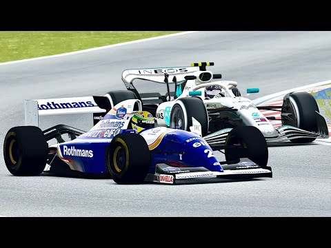 Mercedes F1 2022 vs Williams F1 1994 Ayrton Senna at Imola 1994