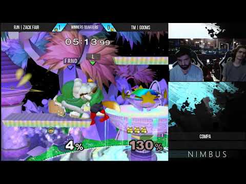 Nimbus #57 - RJN  Zack Fair (Icies) VS TM  Gooms (Fox) - SSBM Winners Quarter-Final