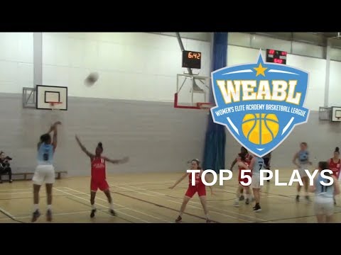 WEABL Top 5 Plays Week 15 - 2018/2019 Season