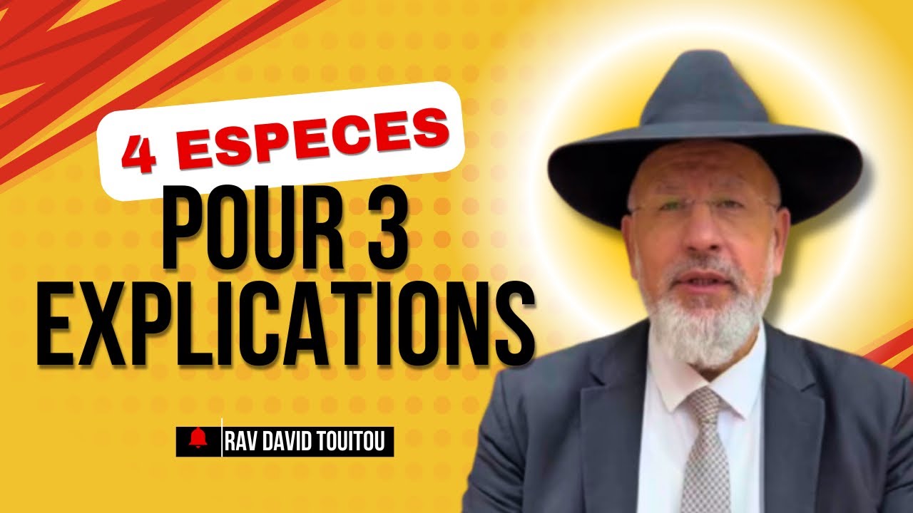 Quatre espèces pour trois explications ..l’élévation de l’âme de Claude Hlifa Ben Itshak  Zal