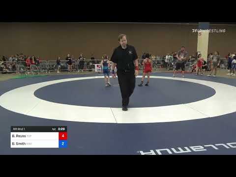 70 Lbs Rr Rnd 1 - Bella Reyes, Top Dog Wrestling Club Vs BlakeLee Smith, Hinton Youth Wrestling 02