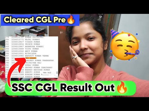 SSC CGL Pre Result 2025 OUT 🎉 | Mera Selection Ho Gaya 😱 | Cut Off + Next Step❤️|| #ssccgl #Result