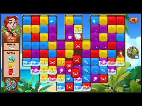 Lost Island Blast Adventure Level 1521 - NO BOOSTERS 🏝️ | SKILLGAMING ✔️