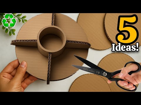 Transforming Cardboard & Jute♻️😱 5 GENIUS Recycling Ideas That Will Amaze You!